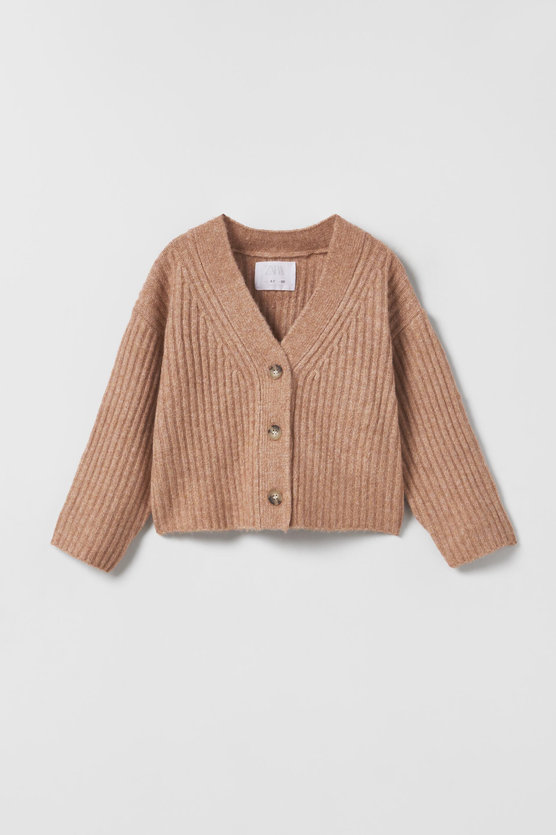 NWT ZARA RIBBED KNIT JACKET good